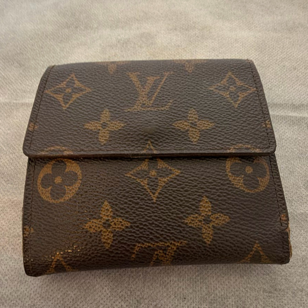 Louis Vuitton Portefeuille Elise Brown Monogram Canvas Walle - Picture 3 of 8